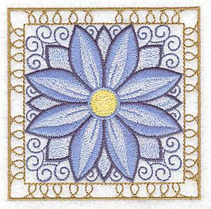 Picture of Flower Design Machine Embroidery Design