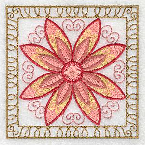 Picture of Flower Design Machine Embroidery Design