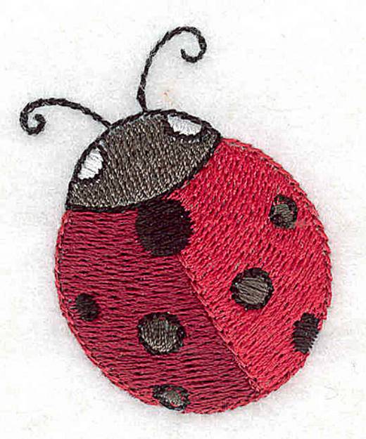 Picture of A Ladybug Machine Embroidery Design