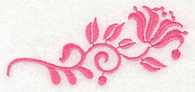 Picture of Single Bloom Machine Embroidery Design