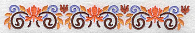 Picture of Swirl Border Design Machine Embroidery Design