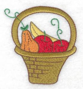 Picture of Bountiful Basket Machine Embroidery Design