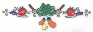 Picture of Fruit & Veggie Borders Machine Embroidery Design