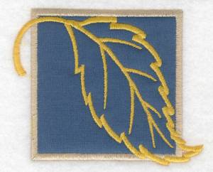 Picture of Beech Leaf Applique Machine Embroidery Design