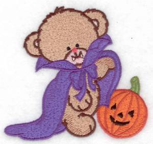 Picture of Dracula Bear Machine Embroidery Design