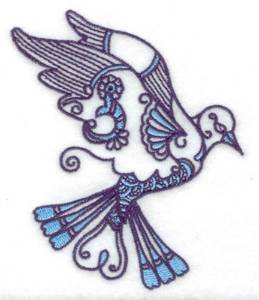 Picture of Bird Fancy Machine Embroidery Design