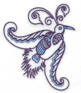 Picture of Adoable Bird Machine Embroidery Design