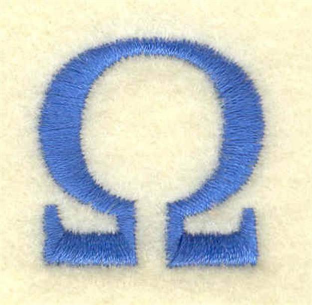 Picture of Omega Small Machine Embroidery Design
