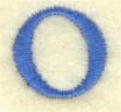 Picture of Omikron Lower Case Small Machine Embroidery Design