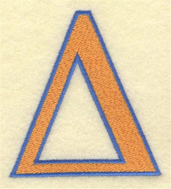 Picture of Delta Large Machine Embroidery Design