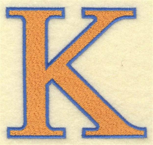Picture of Kappa Large Machine Embroidery Design
