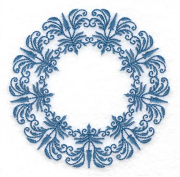 Picture of Fancy Circle Machine Embroidery Design
