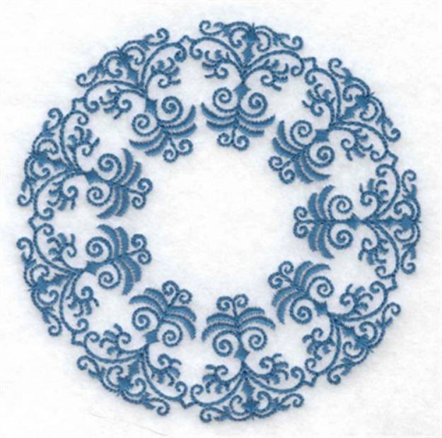 Picture of Beautiful Circle Machine Embroidery Design