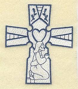 Picture of Jesus Cross Machine Embroidery Design
