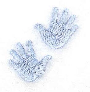 Picture of Boys Handprint Machine Embroidery Design