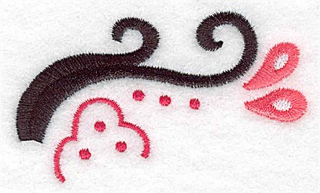 Picture of Pretty Swirls Machine Embroidery Design