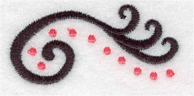 Picture of Swirly Machine Embroidery Design