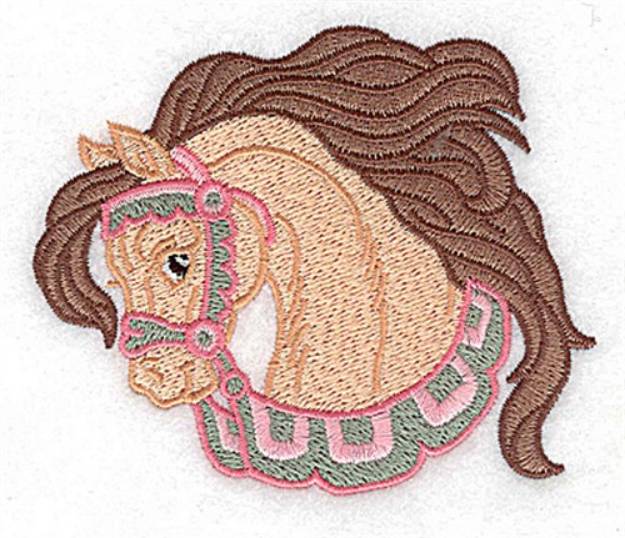 Picture of Elegant Horse Machine Embroidery Design
