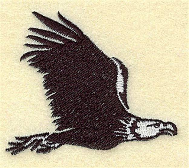 Picture of Eagle In Flight Machine Embroidery Design