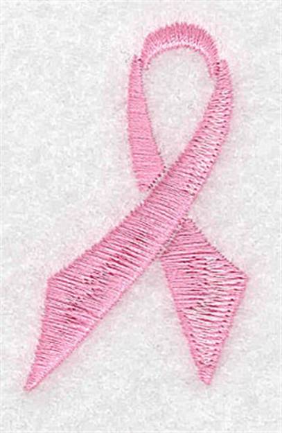Picture of Breast Cancer Ribbon Machine Embroidery Design