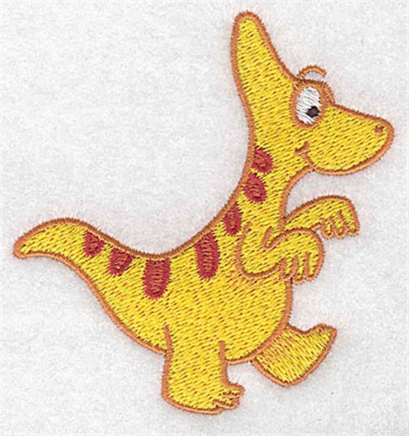 Picture of Little Dinosaur Machine Embroidery Design