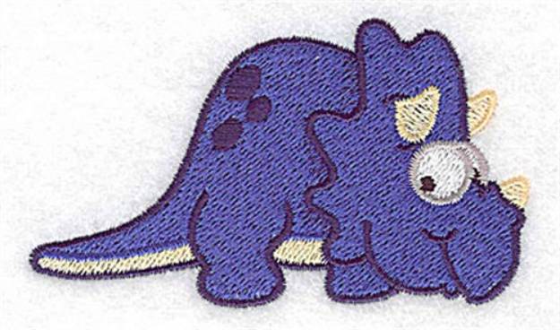 Picture of Happy Dinosaur Machine Embroidery Design