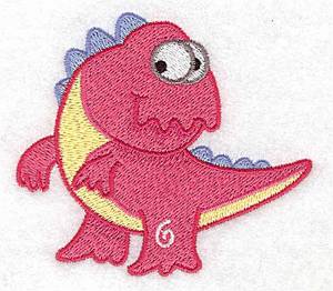 Picture of Silly Dinosaur Machine Embroidery Design