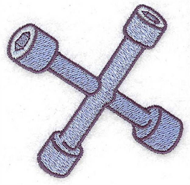 Picture of Tire Iron Machine Embroidery Design