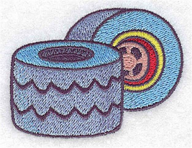 Picture of Racing Tires Machine Embroidery Design