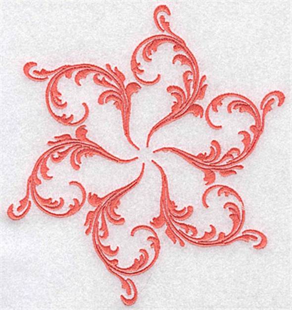 Picture of Swirly Spiral Machine Embroidery Design