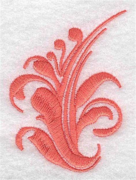 Picture of Swirl Decor Machine Embroidery Design
