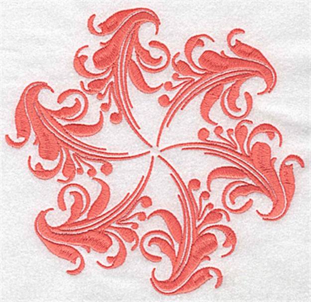 Picture of Swirl Elegance Machine Embroidery Design