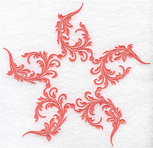 Picture of Delicate Swirls Machine Embroidery Design