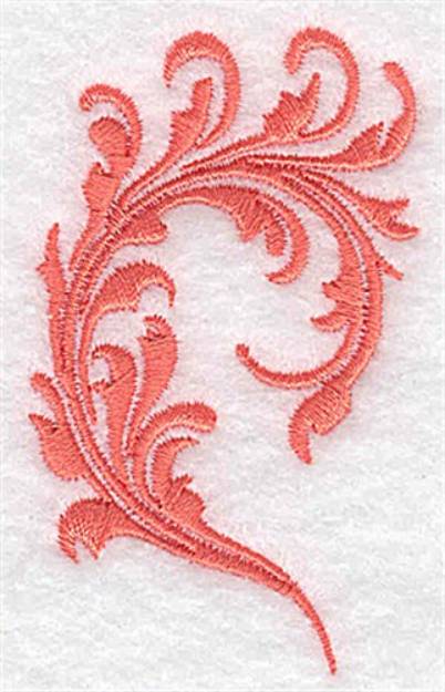 Picture of Romantic Swirl Machine Embroidery Design