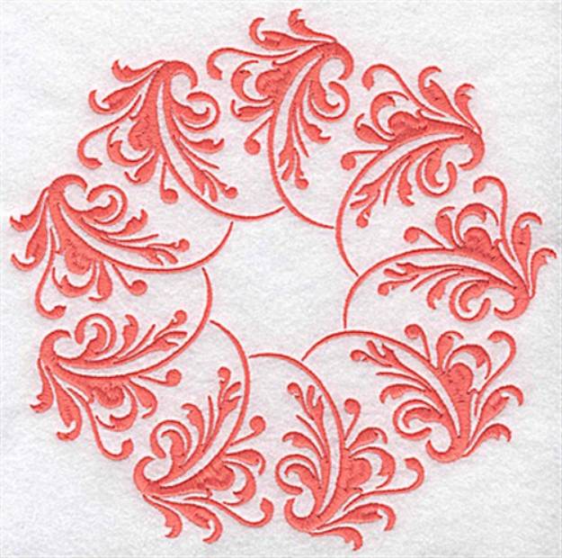 Picture of Fancy Circle Machine Embroidery Design