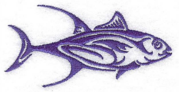 Picture of Tuna Fish Machine Embroidery Design