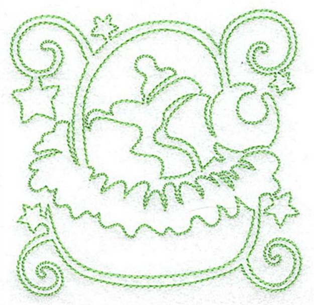 Picture of Baby Gift Redwork Machine Embroidery Design