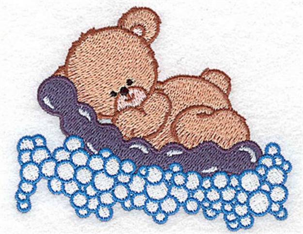 Picture of Bear Floating Machine Embroidery Design