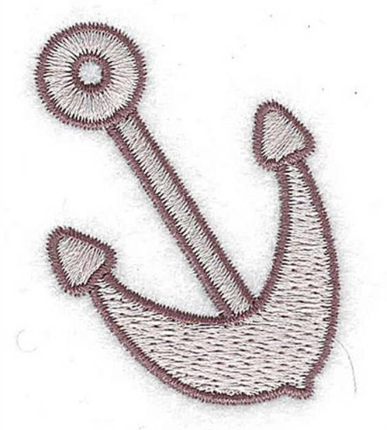 Picture of Boat Anchor Machine Embroidery Design