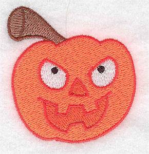 Picture of Scary Pumpkin Machine Embroidery Design