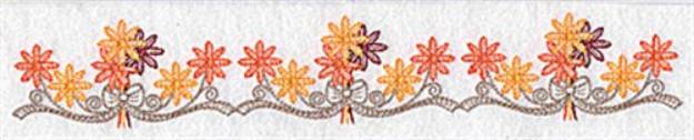 Picture of Fall Border Machine Embroidery Design