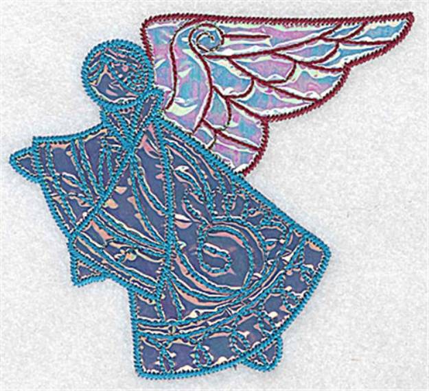 Picture of Applique Angel Machine Embroidery Design