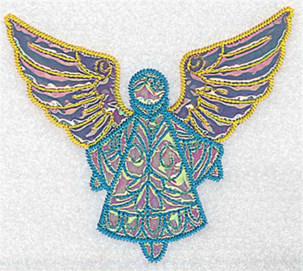 Picture of Angel Applique Design Machine Embroidery Design