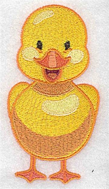 Picture of Duck Front View Machine Embroidery Design