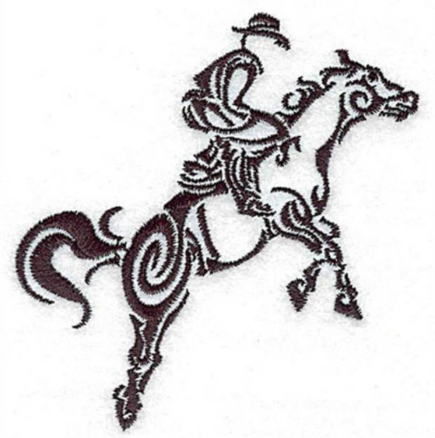 Picture of Leapig Horse Machine Embroidery Design