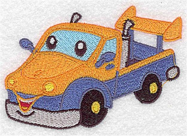 Picture of Pick-Up truck Machine Embroidery Design