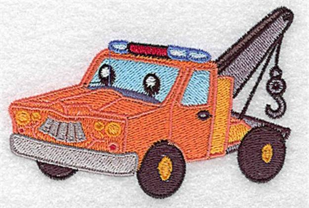 Picture of Tow Truck Machine Embroidery Design