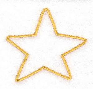Picture of Christmas Star Machine Embroidery Design