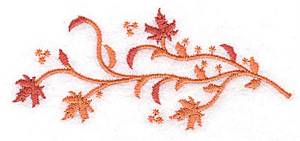 Picture of Twigs With Leaves Machine Embroidery Design