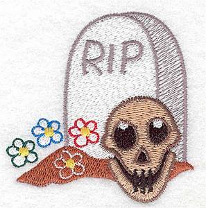 Picture of RIP Machine Embroidery Design